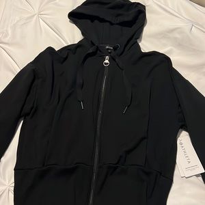 Brand new Athleta Balance sweatshirt full zip